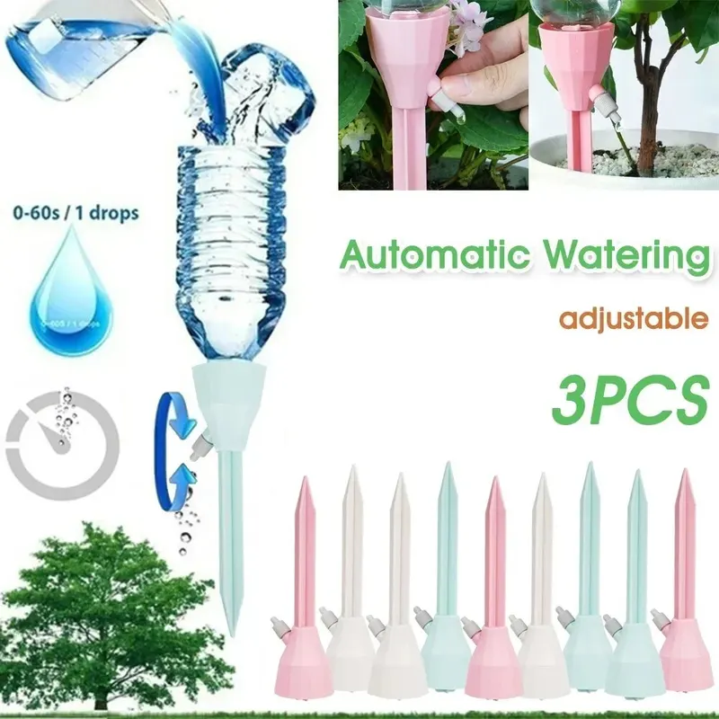 3Pcs Adjustable Drip Irrigatio - Self Watering Insert recension och pris