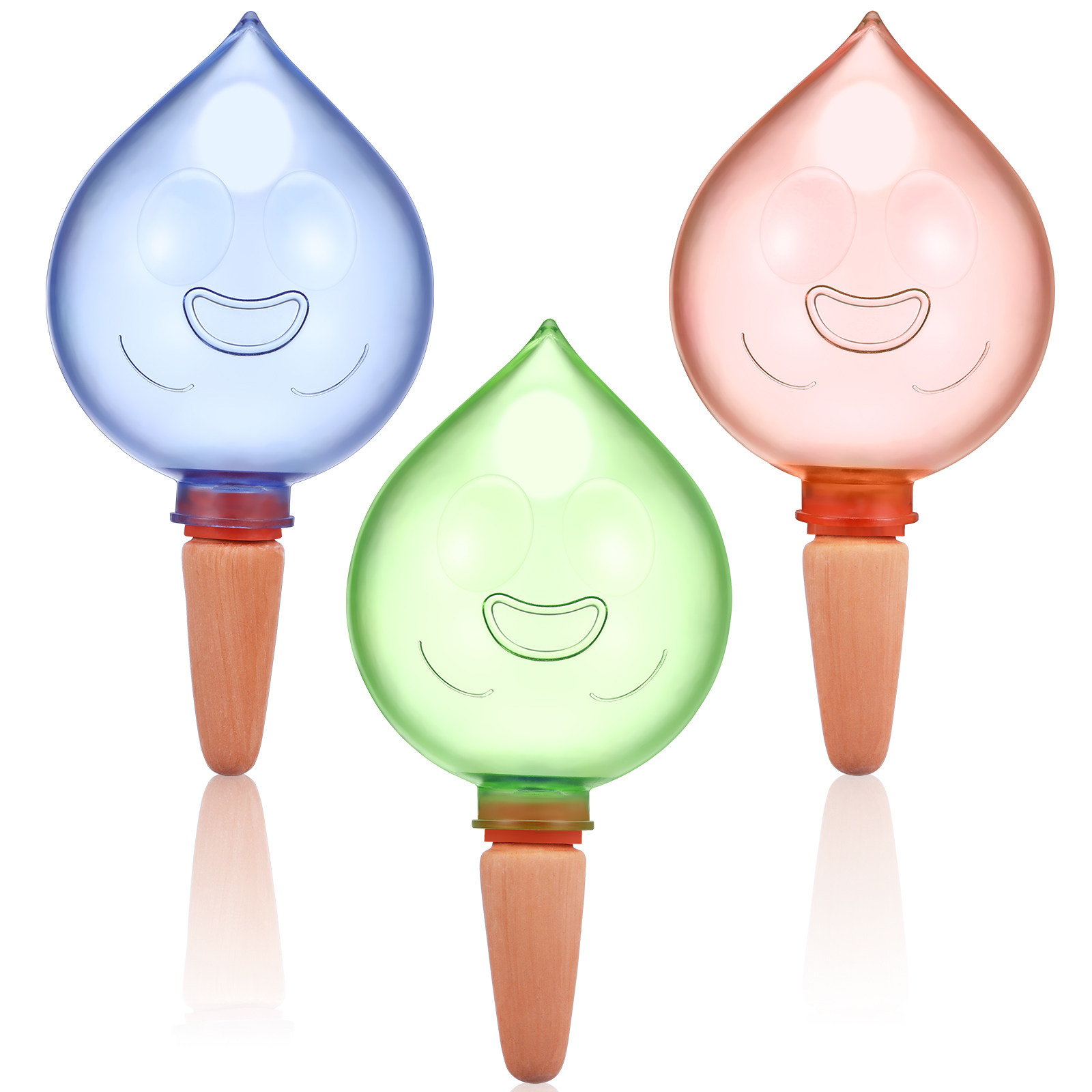 3Pcs Automatic Watering Globes - Self Watering Insert recension och pris
