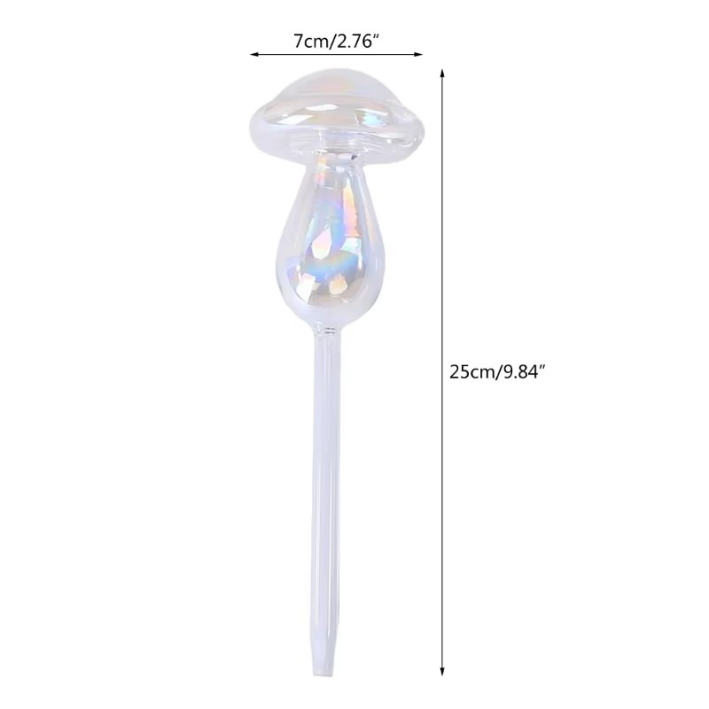 1/2PCS Glass Straw Automatic P - Self Watering Insert recension och pris