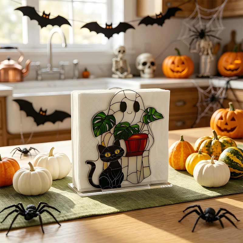 Vintage Halloween Cat Pumpkin  - Agar Tissue Culture recension och pris