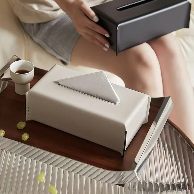 Woven Tissue Box Leather Napki - Agar Tissue Culture recension och pris
